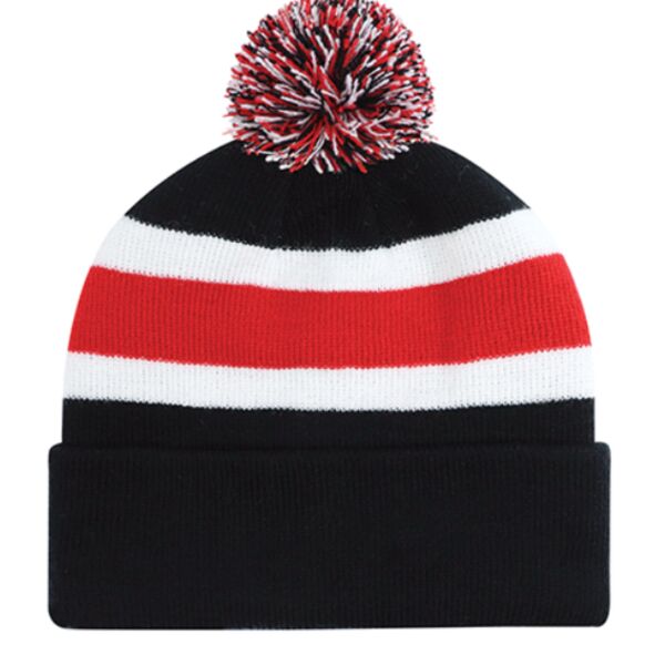Cuffed Pom Pom Toque Thumbnail