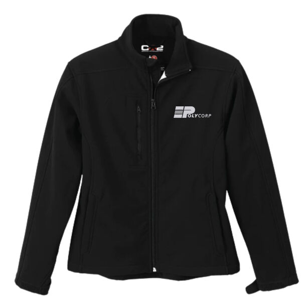 Embroidered Ladies Navigator Full Zip Softshell Jacket Thumbnail