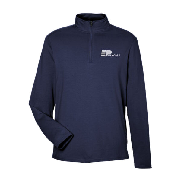 Embroidered Men's Raleigh Stretch Quarter-Zip Thumbnail