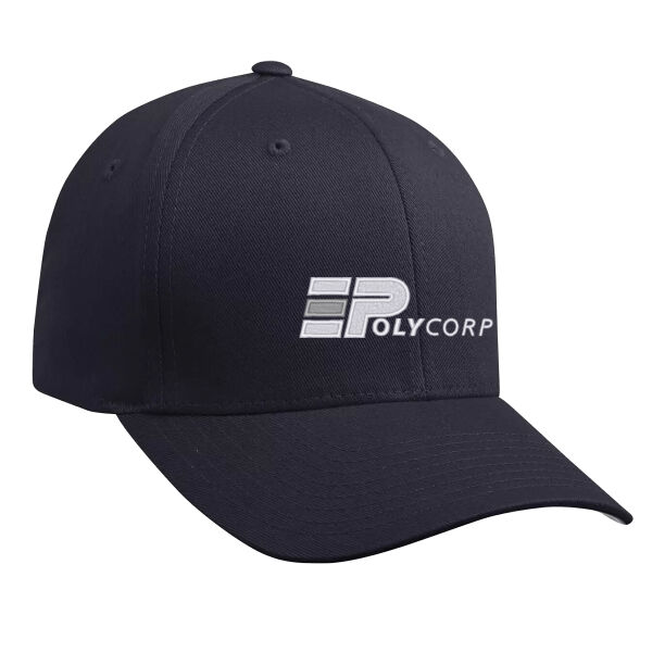 Embroidered Unisex Superflex Performance Navy Baseball Hat Thumbnail